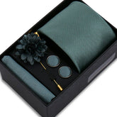 Gravata Social Masculina Verde Musgo SK38F